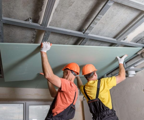Installation-ceiling-Gyprock-1024x680